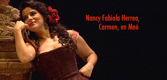 Carmen, Nancy Fabiola Herreara, en Maó
