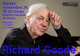 El singular virtuosismo de Richard Goode, en Grandes Iintérpretes de Scherzo