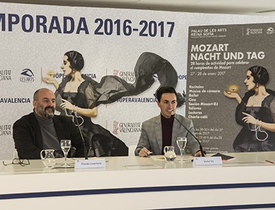 28 horas de actividad gratuita en Les Arts para celebrar el cumpleaños de Mozart
