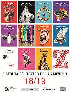 Temporada 18/19 del Teatro de la Zarzuela. Toda una declaración de intenciones