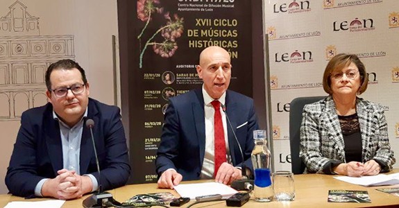 El Centro Nacional de Difusión Musical (CNDM) y el Ayuntamiento de León presentan el XVII Ciclo de Músicas Históricas de León