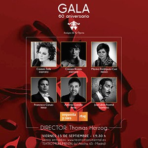 Amigos de la Ópera de Madrid celebra sus primeros 60 años con una Gala Aniversario