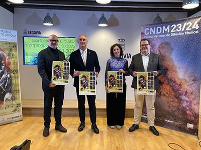 El CNDM y la Fundación Don Juan de Borbón presentan las Jornadas de Música Contemporánea de Segovia