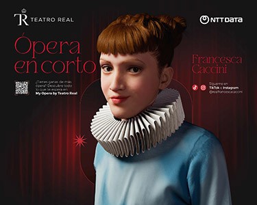 El Teatro Real y NTT Data, Premio Genio de Innovación Digital por el proyecto Francesca Caccini, Ópera en corto