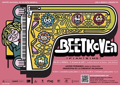 Javier Perianes y la Orquesta de la Comunitat Valenciana interpretan los cinco conciertos de Beethoven