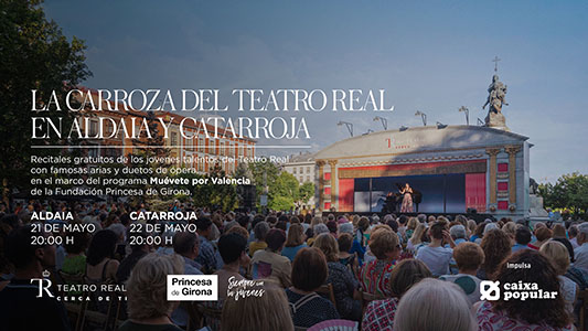 La Carroza del Teatro Real llega a Aldaia y Catarroja