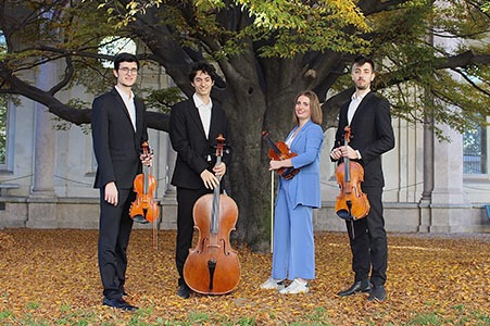 El Quartetto Thumós pone el broche de oro a la segunda temporada del ciclo de cámara «Salón del Ateneo»