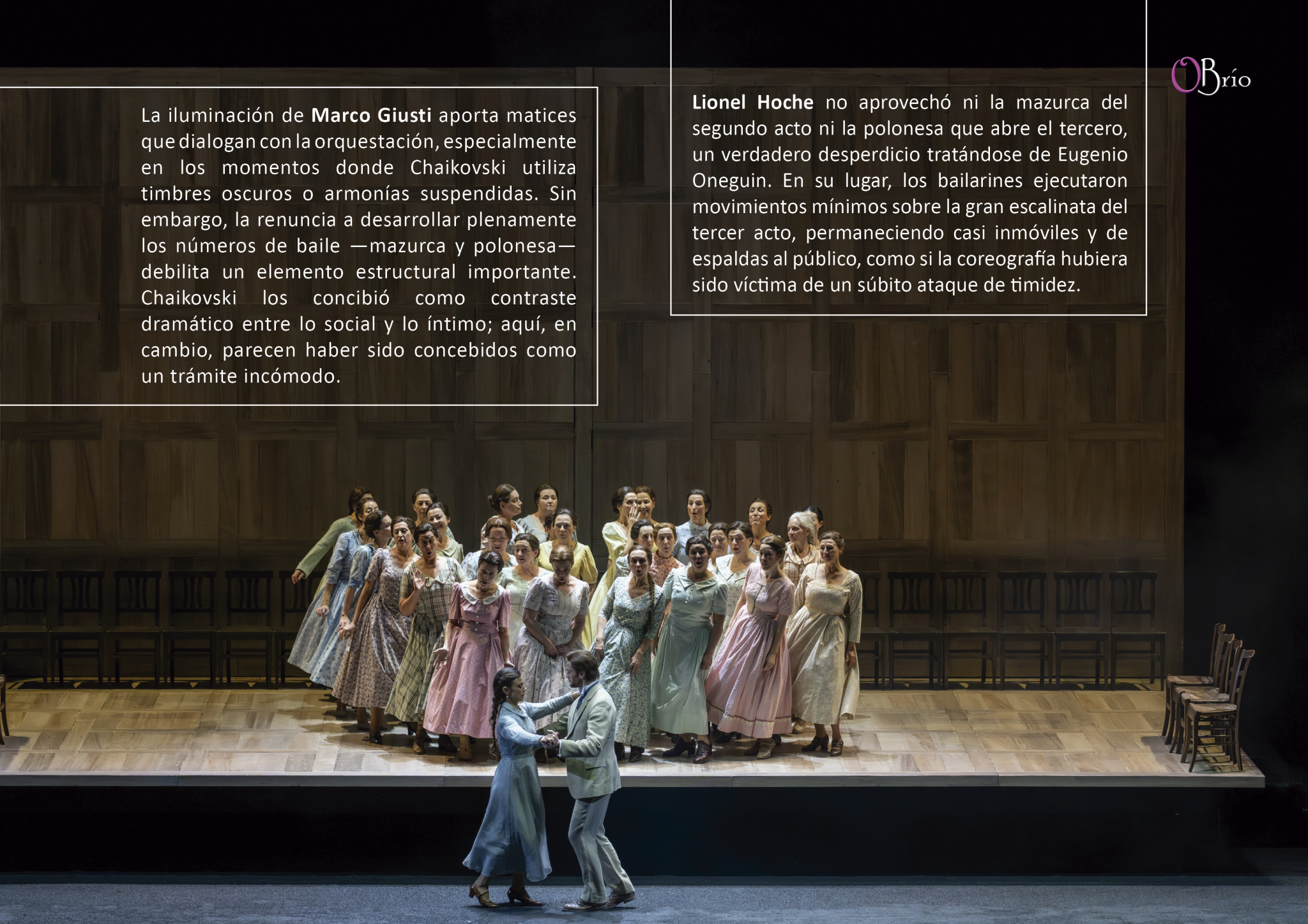 Eugeni Oneguin en Les Arts Reina Sofía de Valencia. Pg 5