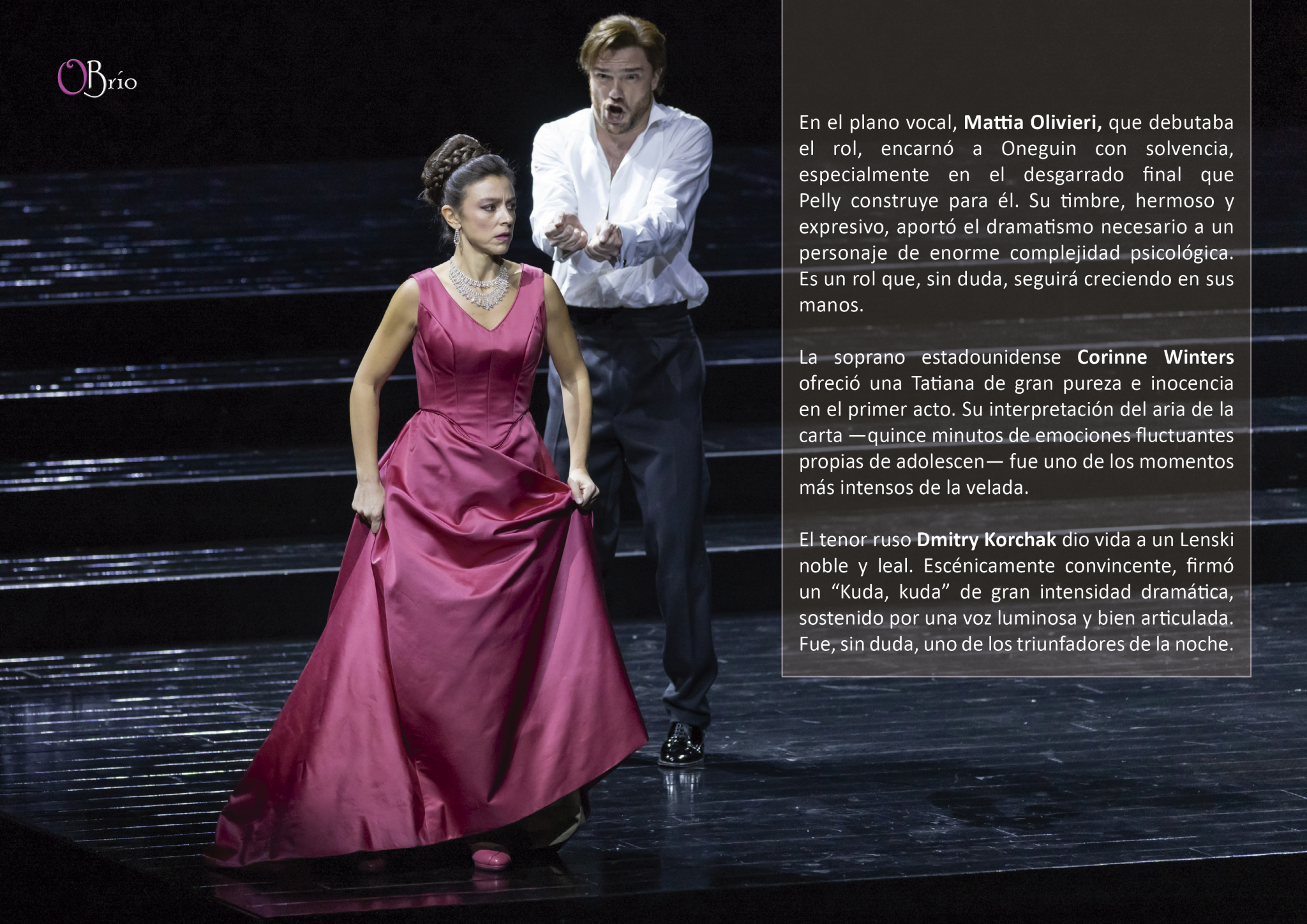 Eugeni Oneguin en Les Arts Reina Sofía de Valencia. Pg 6