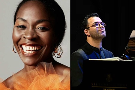 Jeanine De Bique y Aaron Wajnberg