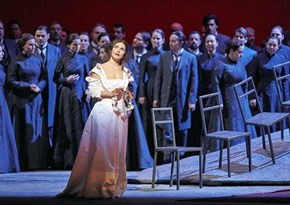 LUCIA DI LAMMERMOOR_OLGA PERETYATKO_ fotografía de Michael Pöhn